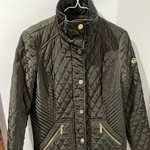 MICHAEL Michael Kors Olive Quilted Jacket